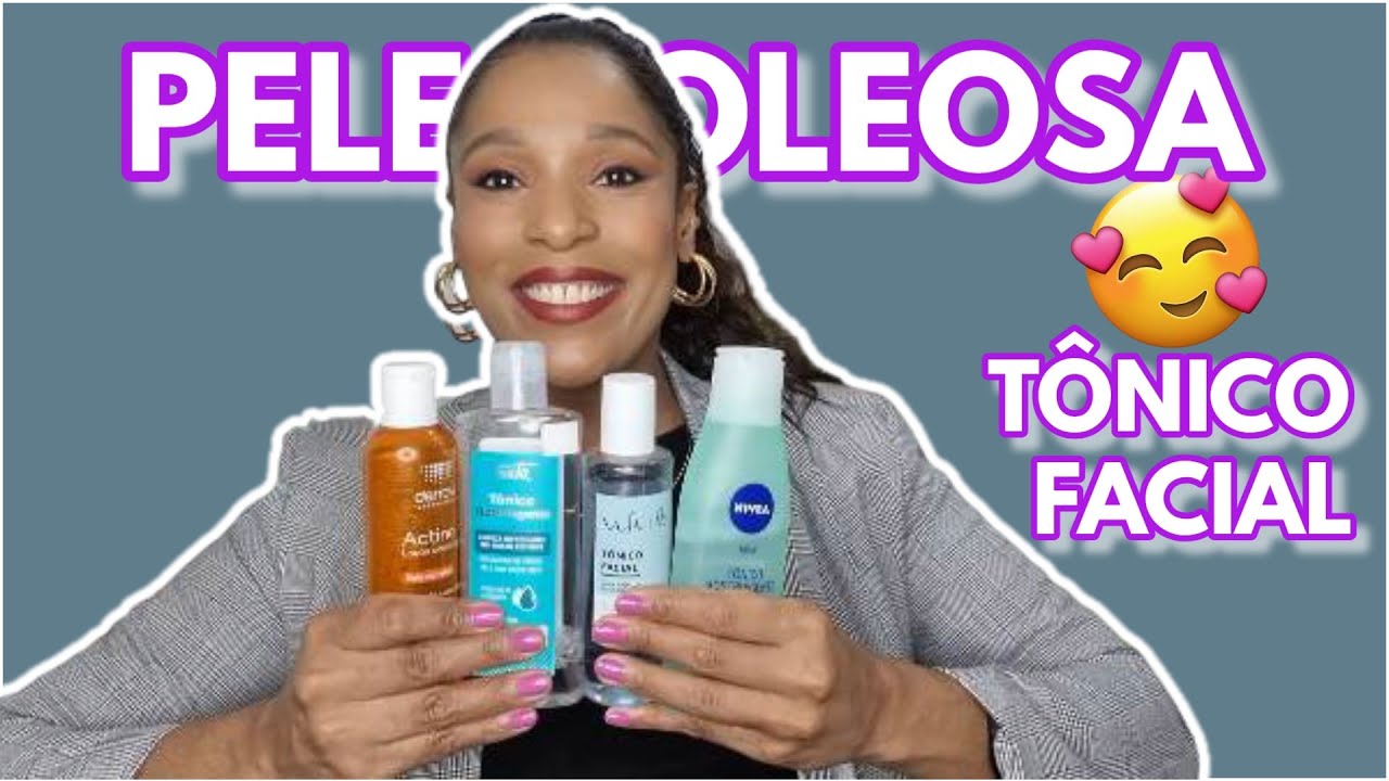 5 TÔNICOS ADSTRINGENTES PARA PELES OLEOSAS E COM ACNE