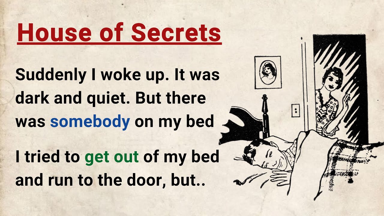 Learn English through Stories Level 3 ⭐ House of Secret - Improve your English | English Audio Story