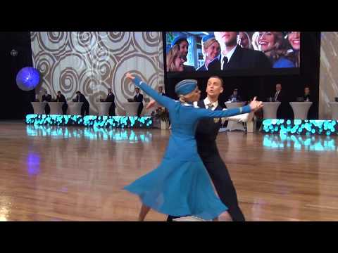 Dmitry Pleshkov Anastasia Kulbeda Russia WDSF ME Show Dance Standard