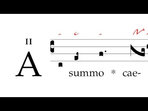 Graduale: A summo caelo