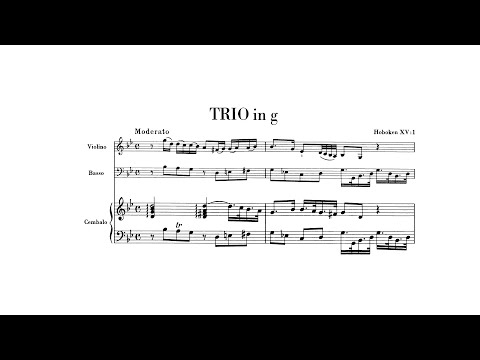 Haydn: Piano Trio No. 5 in G minor, Hob. XV:1 (with Score)