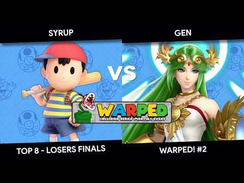 Warped! #2 - Syrup (Ness) vs Gen (Palutena) - Top 8 - Losers Finals