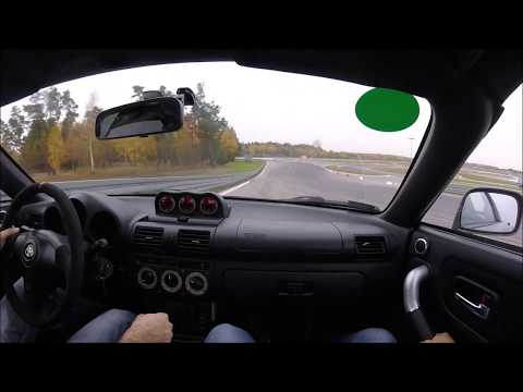 Tor Jastrząb trening 27.10.2018 - culmen mr2 2zz supercharger