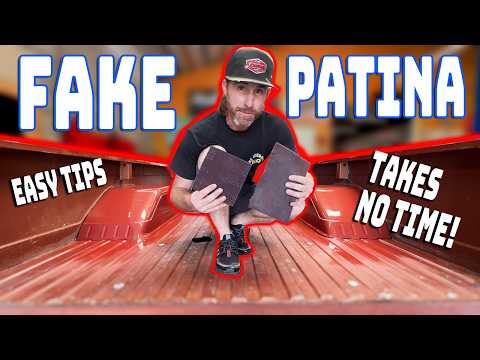 Make Shiny Paint Look Old - How to Fake Patina Your Truck!