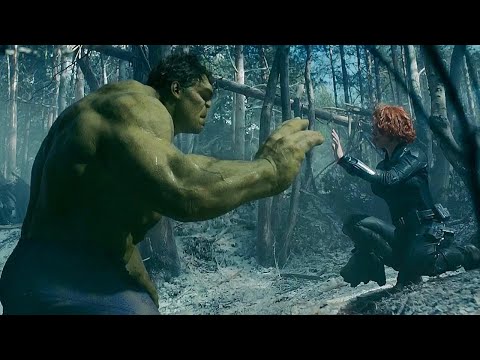Black Widow Tames Hulk   Avengers  Age of Ultron   Movie CLIP HD 1080p60fps