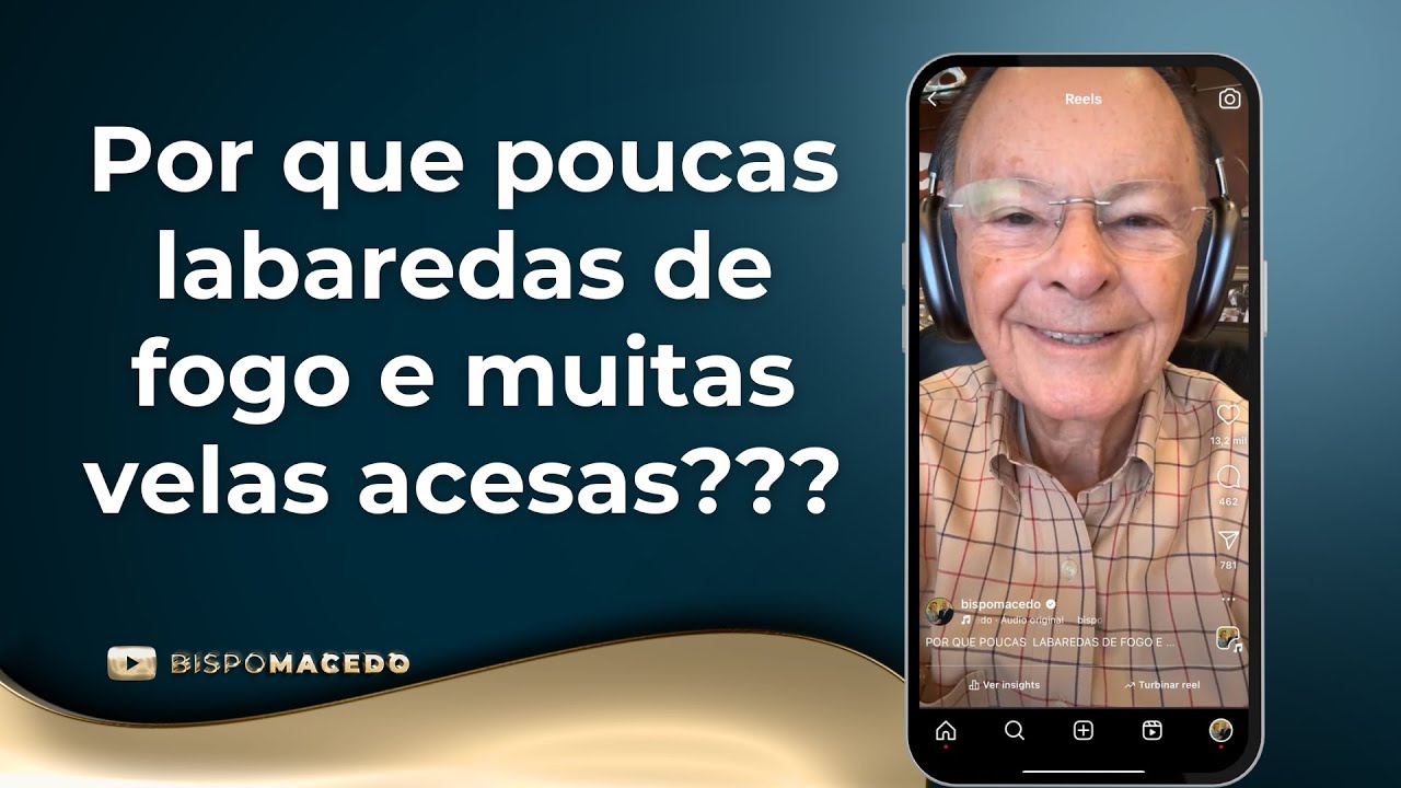 Por que poucas labaredas de fogo e muitas velas acesas???  - Meditação Matinal 16/09/24