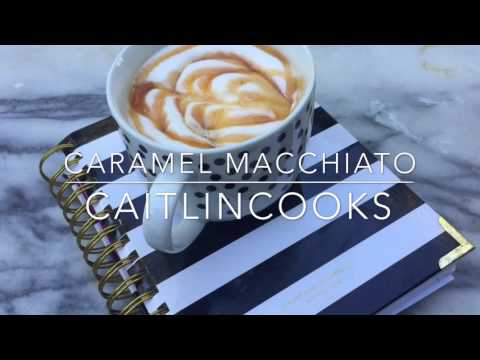 How to Make a Caramel Macchiato at Home! Better than Starbucks!