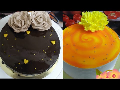 Whipped Cream Flower / Icing Flower For Cake Decoration / Aarna'S Delicious