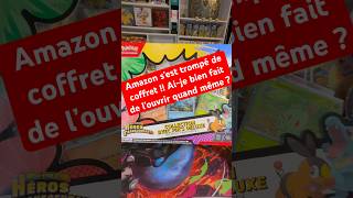 Coffret Pin’s reçu par erreur 😅 #pokemon #pokemoncards #pokemontcg #shorts #tcg #unboxing
