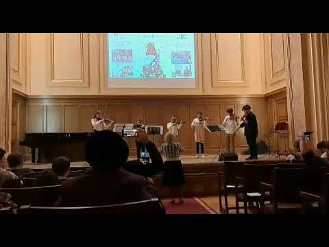 Ansamblul de viori „ Crescendo” prof. Nina Munteanu, CNAOB Iasi.