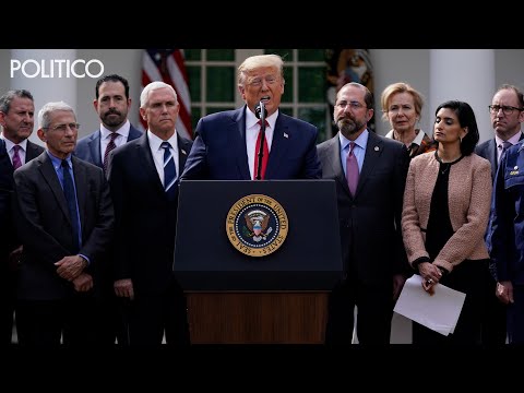 President Trump declares national emergency as coronavirus spreads