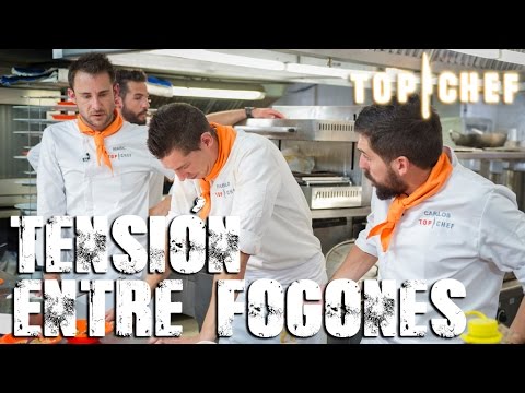 Marc y Carlos, a gritos en la cocina  - Top Chef