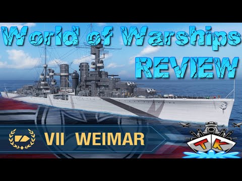 Weimar ist FERTIG T7/DEU/Kreuzer "Review" in World of Warships auf Deutsch