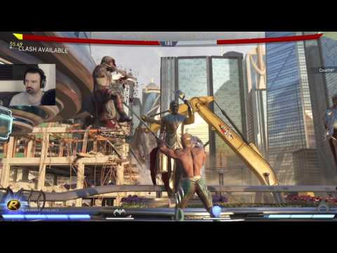 Injustice 2 3rd Multiplayer Set pt1 - Aquaman vs. Robin