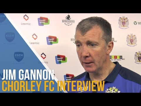 Jim Gannon Post-Match Interview - Chorley FC