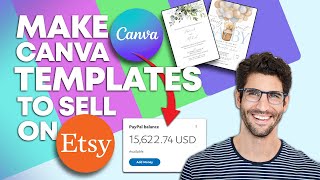 How To Make Canva Templates To Sell On Etsy | Step by Step Tutorial 2023