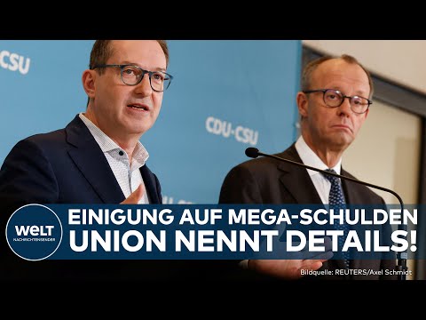 DEUTSCHLAND: Durchbruch bei Schuldenplan! Merz und Dobrindt nennen Details zur Einigung mit Grünen