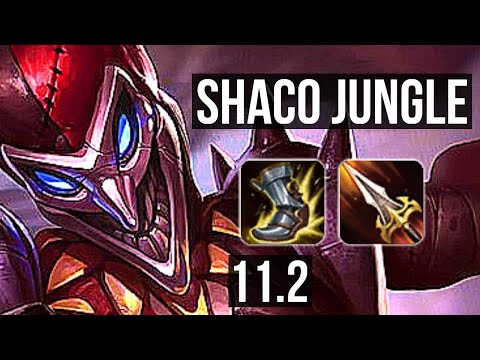 SHACO vs VIEGO (JUNGLE) | 7/1/5, Godlike | BR Diamond | v11.2
