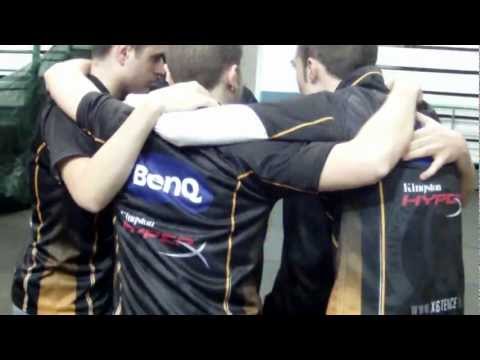 FlipiN y el equipo x6tence.CS en Portugal.