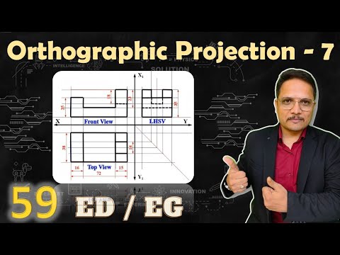 Orthographic Projection 1 Concept Engineering Drawing MultiView