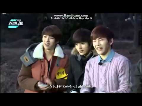 [ENG SUB] 140207 This Is INFINITE Unseen 1 - 'The Emperor of Ice, Hoya'