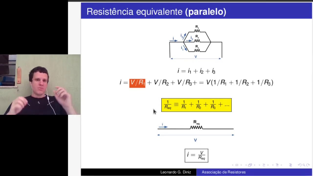 Associação de resistores (teoria)