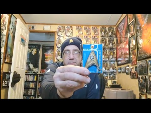 "UNBOXED" LIVE Star Trek Magnetic Delta Badges with a Special Bonus