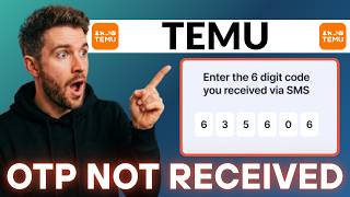 Temu Verification Code Not Received Problem (2026) | OTP Code Not Receiving on Temu