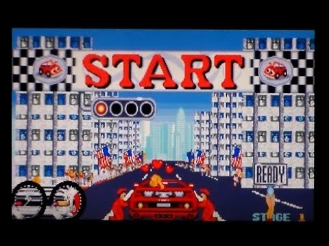 Turbo Outrun - A500 Mini Vs Megadrive Mini