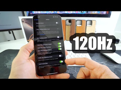 How To ACTIVATE 120Hz Refresh Rate on Apple iPhone 16 Pro Max