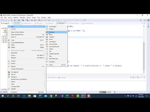 Video Tutorial 1 - Hyrje ne JAVA