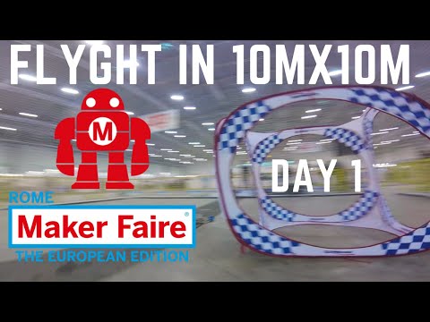 5 "freestyle drone in a 10x10 cage - day 1  #MFR19 - ShockWave fpv