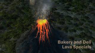 Hot Lava Deals Volcano Animation