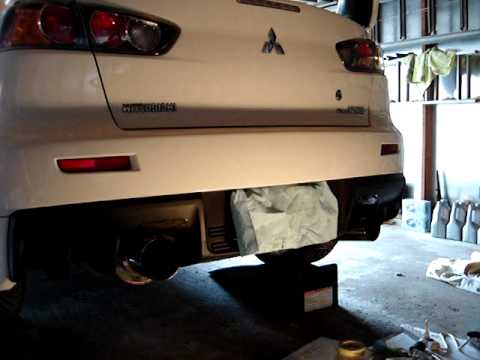 HKS Hi Power Exhaust Evo X Part 2