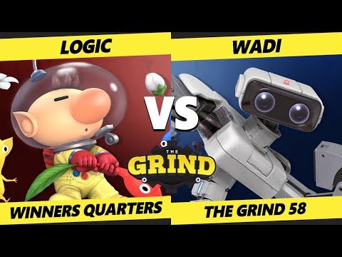 Smash Ultimate Tournament - Logic (Olimar) Vs. WaDi (Rob) The Grind 58 Winners Quarters