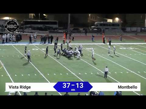 Vista Ridge vs Montbello (Varsity Football)