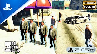 (PS5) GTA V - Michael & Franklin Go Clubbing! | ULTRA Realistic Graphics Chaotic Gameplay 4K60FPSHDR