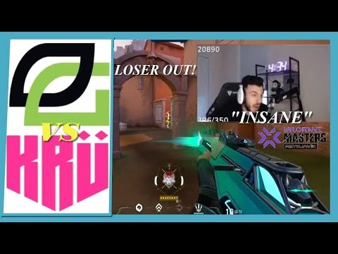 Tarik Reacts To OpTic vs KRU | HIGHLIGHTS | All MAP | VCT 2022 Stage 1 Masters - Reykjavík.