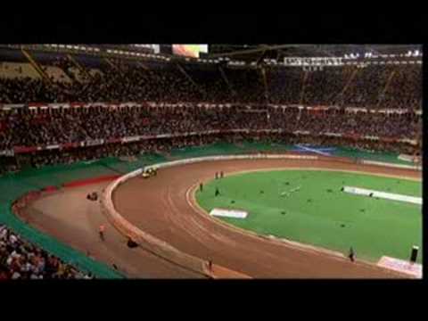 Speedway GP Cardiff 2008 - Heat: 20, Crash (Niels Kristian Iversen and Chris Harris)