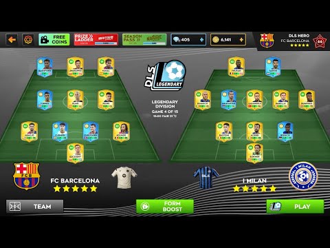 DLS 25 | FC BARCELONA VS INTER MILAN VS ASTON VILLA | LEGENDARY DIVISION🔥