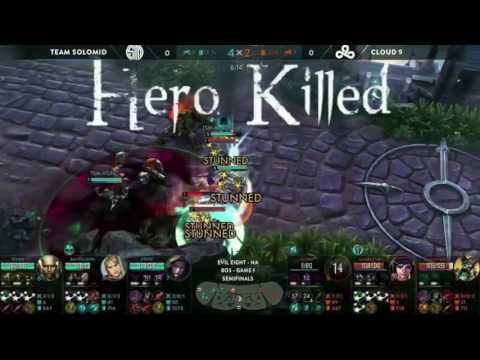 Team SoloMid (TSM) Vs. Cloud9 GAME 1: Vainglory NA Evil Eight Week 1