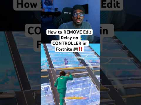 How to Remove Edit Delay on Controller in Fortnite 🎮🚀