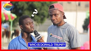 Who is DONALD TRUMP? | Street Quiz | Funny Videos | Funny African Videos | African Comedy video