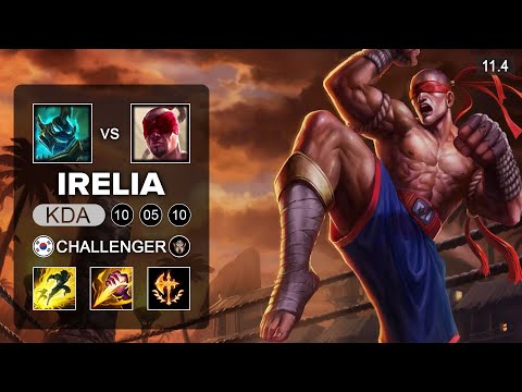 Lee Sin Jungle vs Hecarim - KR Challenger Patch 11.4