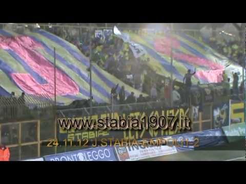 25.11.12 JUVE STABIA-EMPOLI: TIFO DELLA SUD