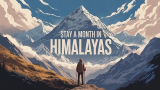 What would happen if you stay a month in the Himalayas