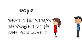 Best Christmas Message to the one you Love