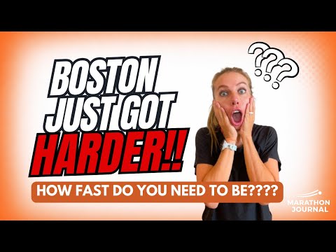 Boston Marathon 2026: The Shocking New Qualifying Times Explained