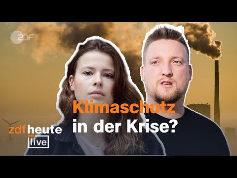 Luisa Neubauer vs. Jens Teutrine (FDP): Energiekrise first, Klimaschutz second? | ZDFheute live