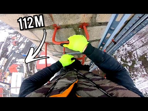 Lezení do 112 metrů | střežený objekt 🚷 | tentokrát hlavně nenápadně!